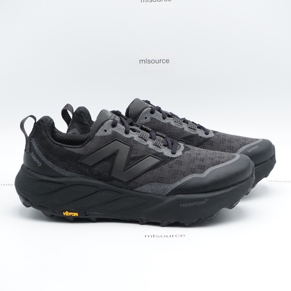 NEW New Balance Men's Fresh Foam X Hierro V9 Trail Shoes XWIDE 4E Black - Picture 2 of 6